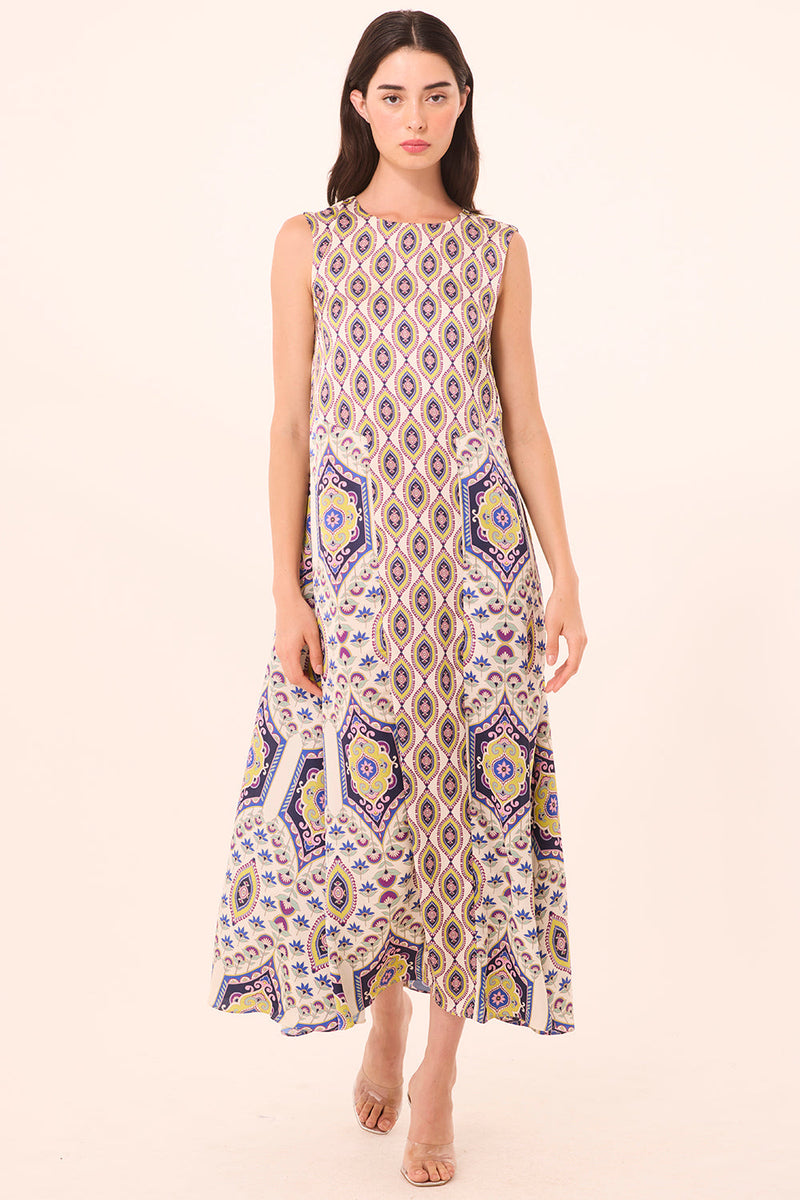 tali batik cut out dress Zimmermann Tali Batik Cut Out Dress