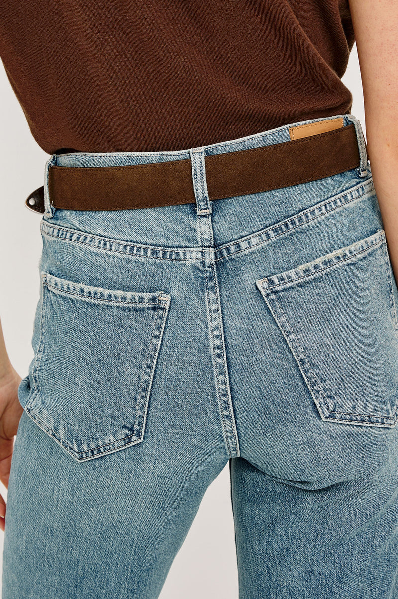 Rails Ryder belt Brown Gold