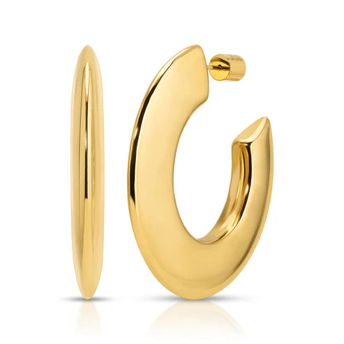 Jurate LA Rosalia Gold Hoop Earrings
