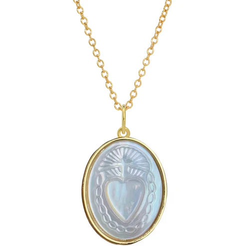 Jurate LA Sacred Heart Necklace
