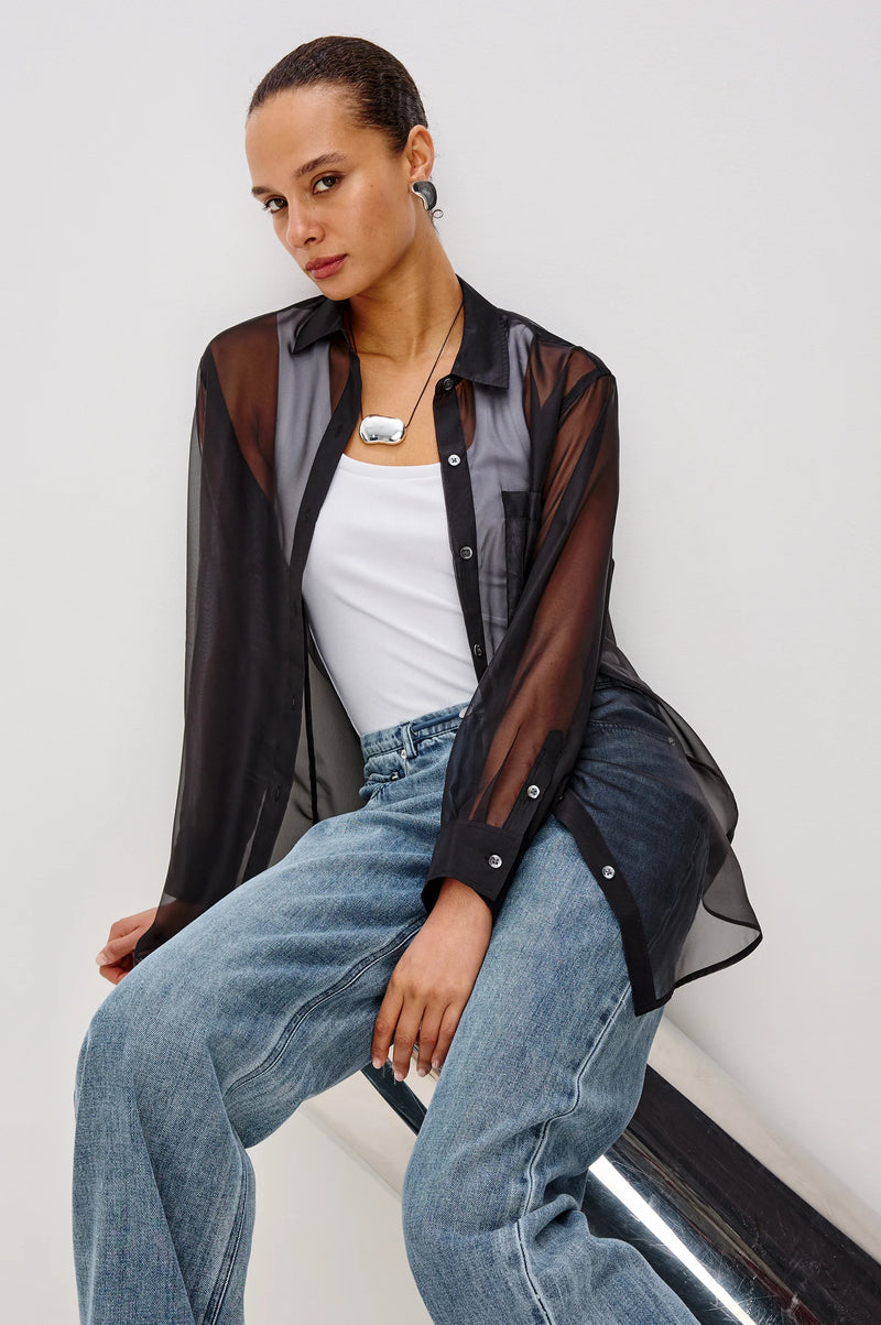 RAILS Sofiya shirt Black