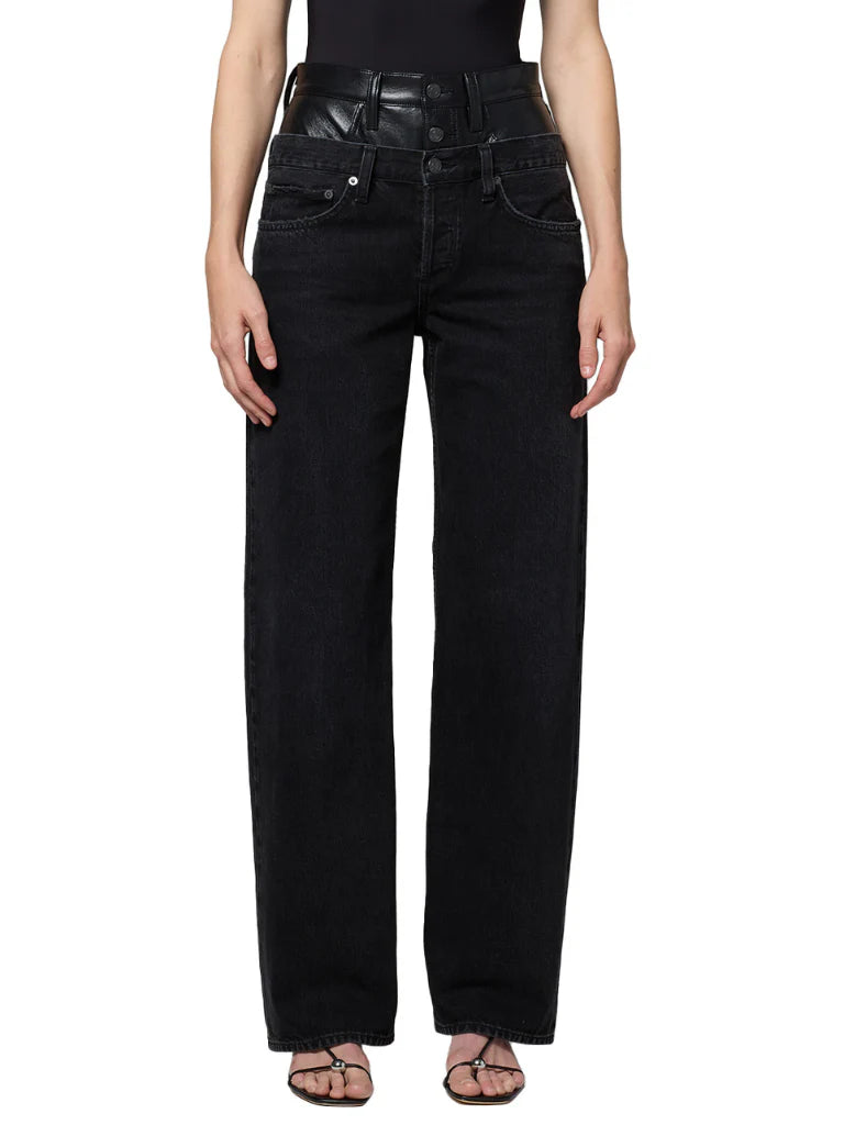AGOLDE Elson Jean in Detox/Raven