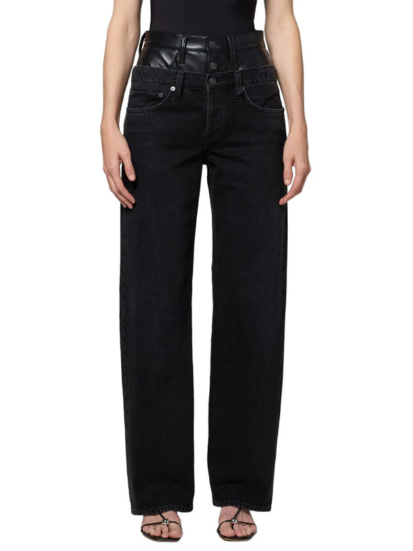 AGOLDE Elson Jean in Detox/Raven