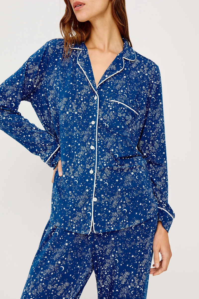 RAILS Varra pajama set Navy Starry Night