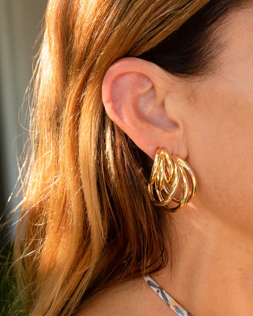 Jurate LA Lil Bia Hoop Earrings