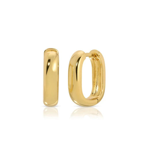 Jurate LA Daphine Square Hoop Earrings