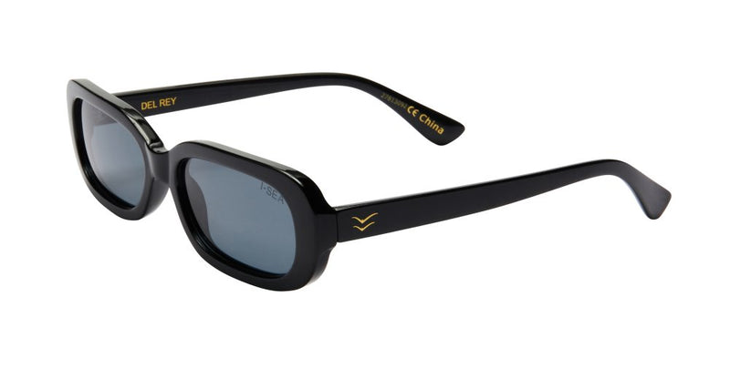 ISEA Del Rey BLACK / SMOKE LENS POLARIZED