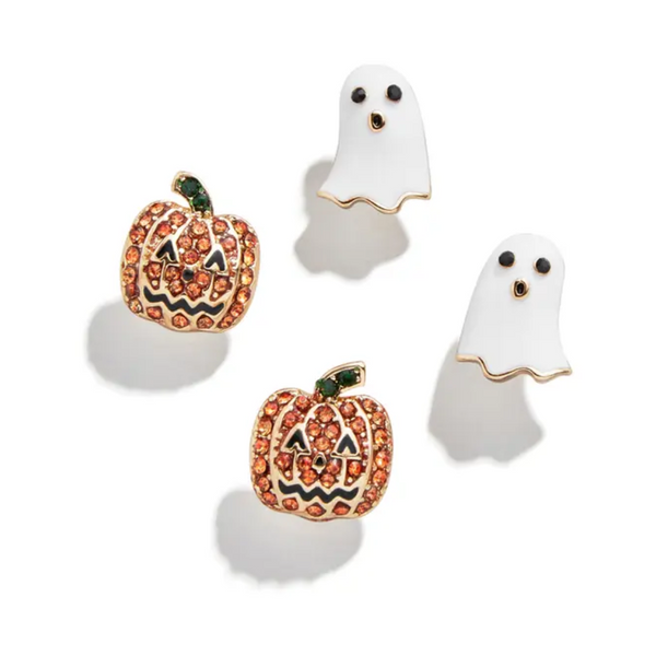 Bauble Bar Ghost & Pumpkin Set