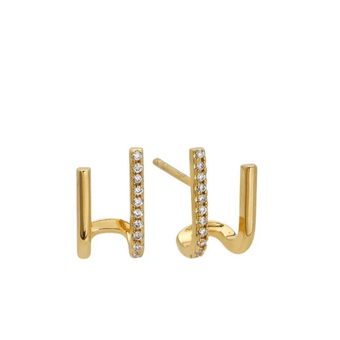 Jurate LA High Society Stud Earrings