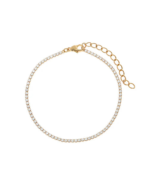 Jurate LA Holiday Simulated Diamond Tennis Bracelet