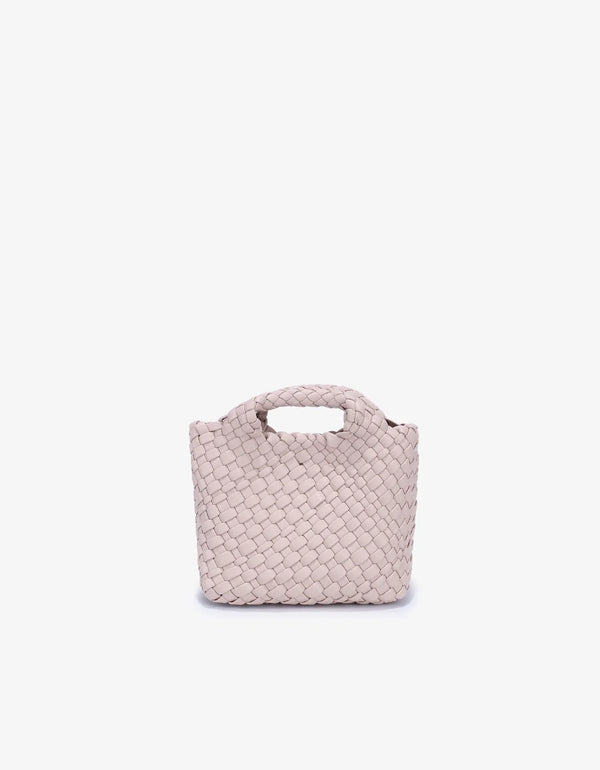 REMI/REID EVERLEIGH WOVEN EVERLEIGH WOVEN MINI TOTE PINK