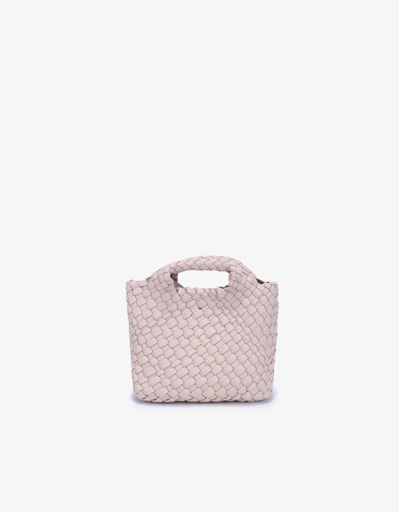 REMI/REID EVERLEIGH WOVEN EVERLEIGH WOVEN MINI TOTE PINK