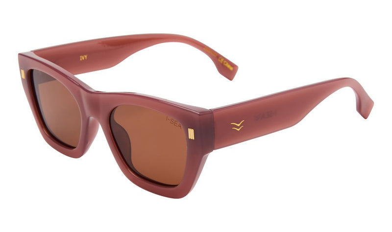 ISEA IVY DUSTY ROSE / BROWN POLARIZED LENS