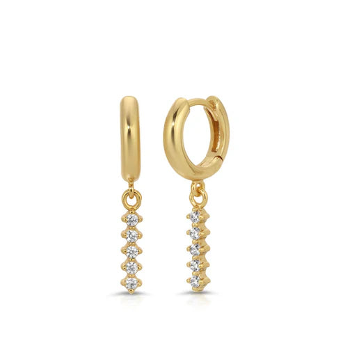 Jurate LA Larissa Huggie Hoops