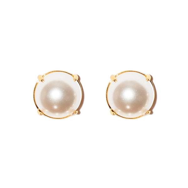 Lele Sadoughi ASHFORD PEARL STUD EARRINGS