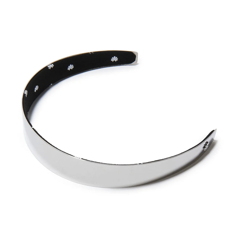 Lele Sadoughi SILVER BESSETTE METAL HEADBAND