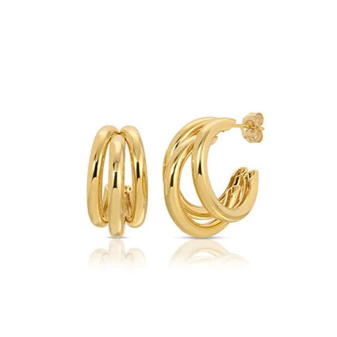 Jurate LA Lil Bia Hoop Earrings