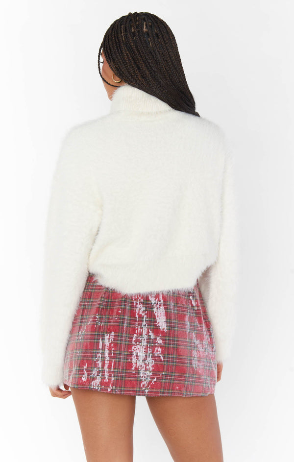 Show Me Your Mumu Chester Sweater in White