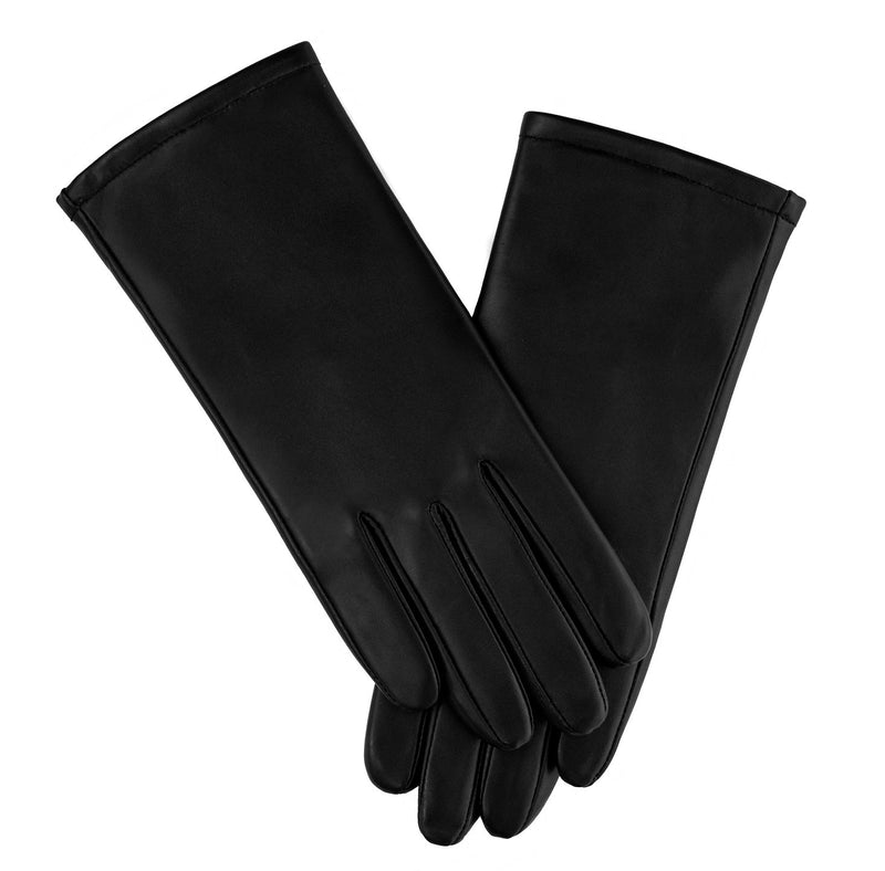 Mitchie's Black Leather Gloves